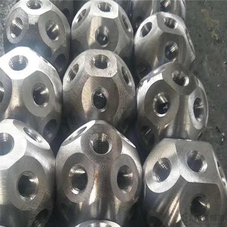 网架杆件精密下料,网架钢管杆件切割坡口加工制作 篮球馆球形网架厂家价格